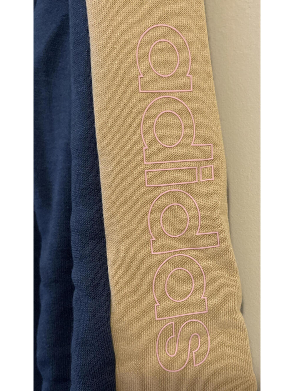 Adidas Womens Small Blue Colorblock Pullover Hoodie NWT! A610 - Picture 5 of 7